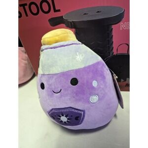 SQUISHMALLOW 8" HALLOWEEN KENSINGTON POTION PURPLE KELLYTOY‎ PLUSH GIFT TOY NEW